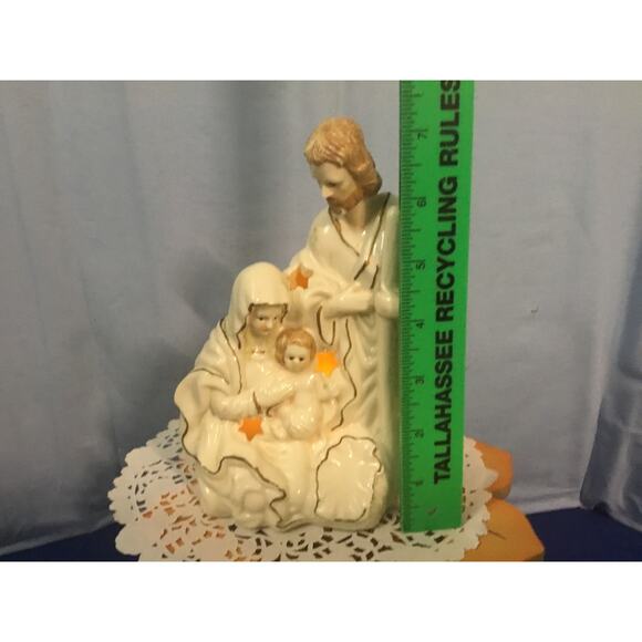Christmas Holy Family Nativity Candle Holder International Bazaar - Picture 5 of 5